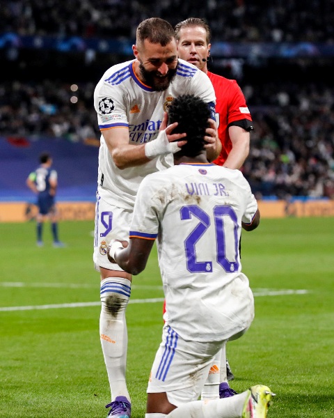 &laquo;Santyaqo Beranbeu&raquo;da &laquo;Benzema tamaşası&raquo; - FOTO