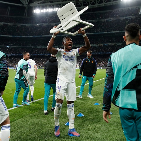 &laquo;Santyaqo Beranbeu&raquo;da &laquo;Benzema tamaşası&raquo; - FOTO