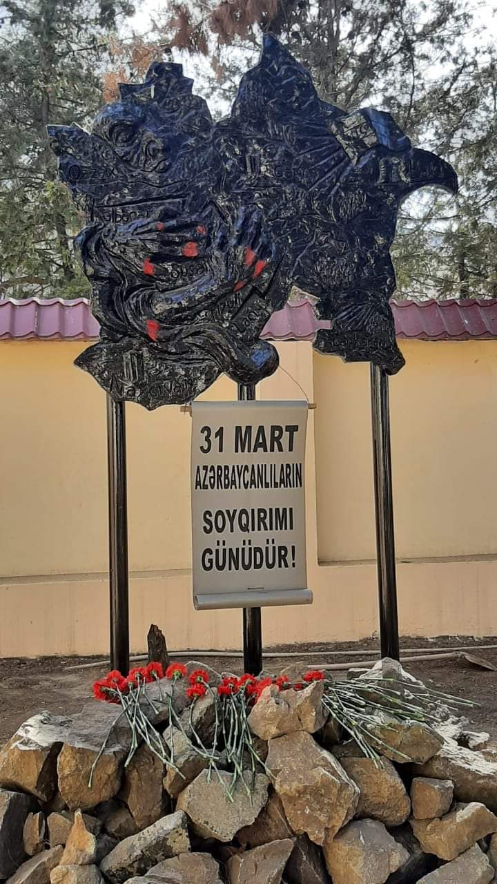 Gəncədə 31 Mart Azərbaycanlıların Soyqırımı Gününə həsr olunmuş&nbsp; anım tədbiri keçirilib