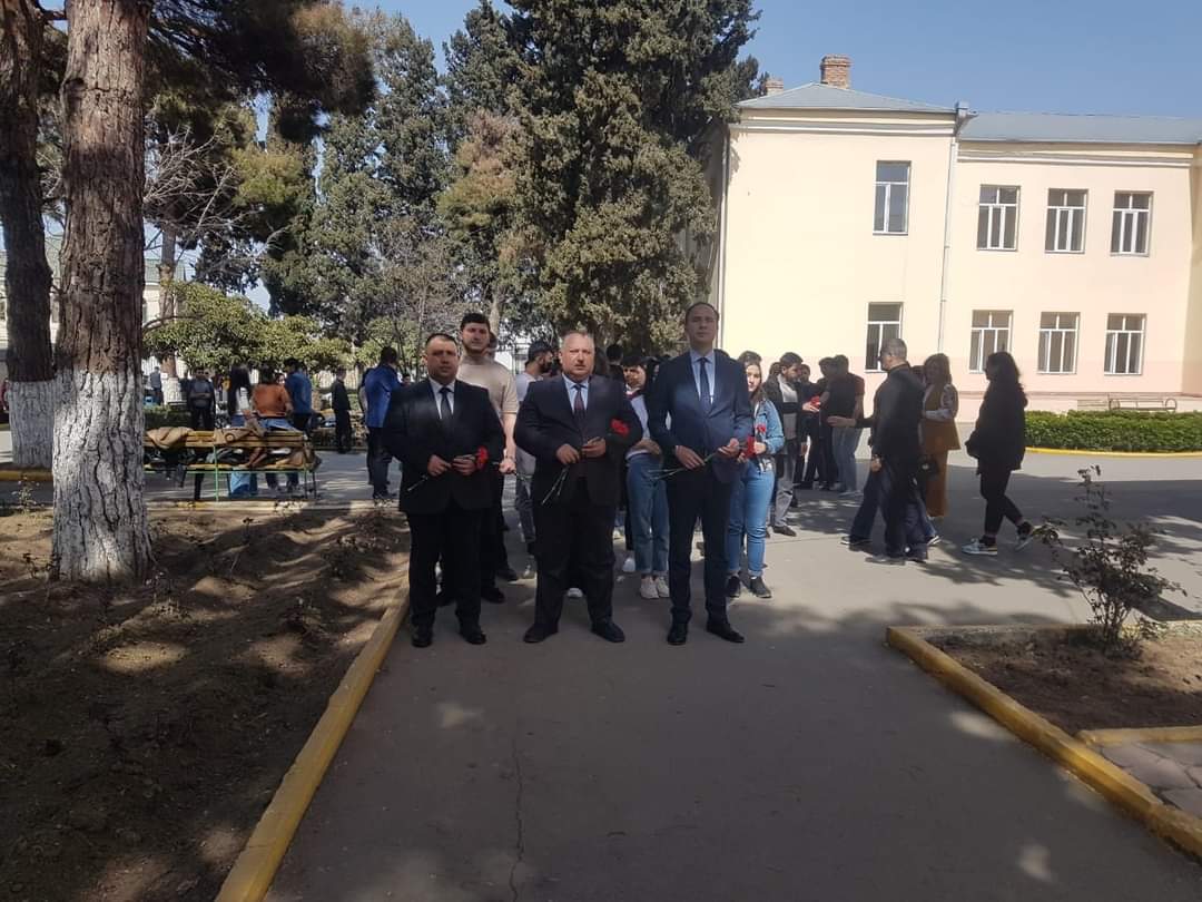 Gəncədə 31 Mart Azərbaycanlıların Soyqırımı Gününə həsr olunmuş&nbsp; anım tədbiri keçirilib