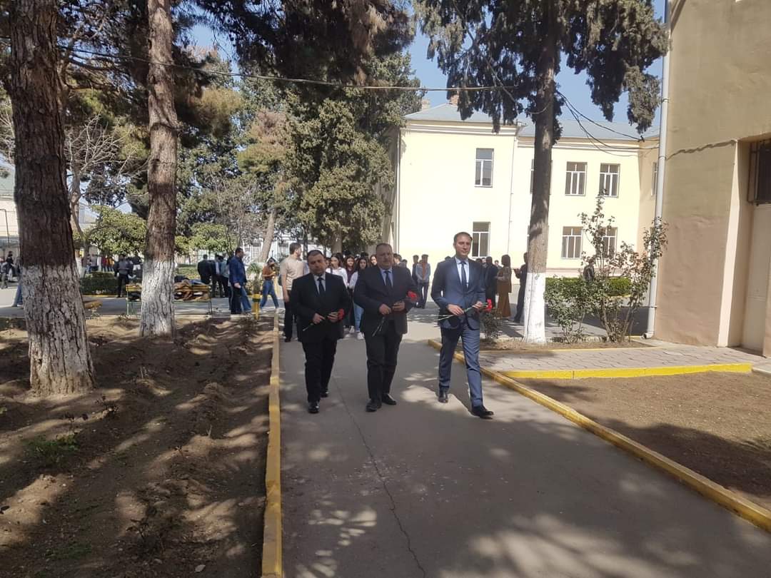 Gəncədə 31 Mart Azərbaycanlıların Soyqırımı Gününə həsr olunmuş&nbsp; anım tədbiri keçirilib