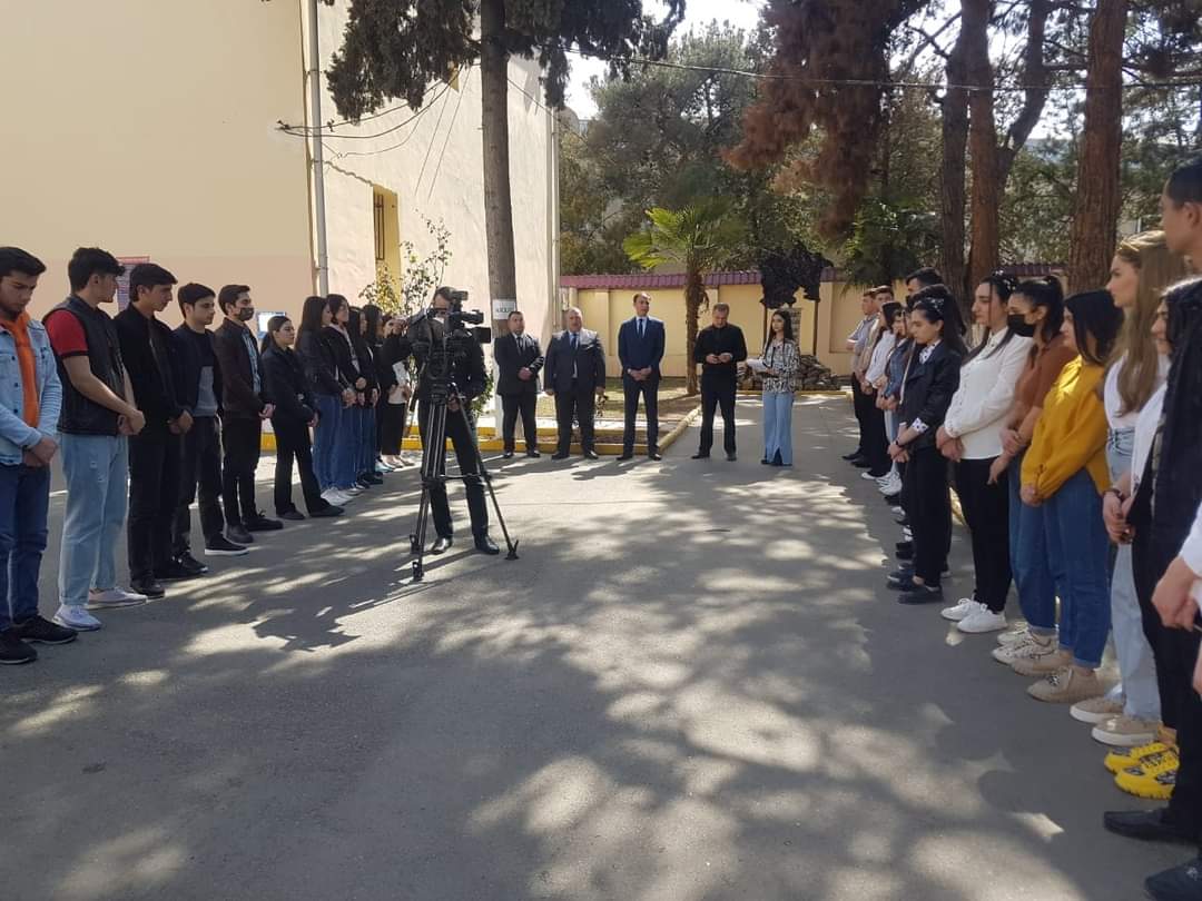 Gəncədə 31 Mart Azərbaycanlıların Soyqırımı Gününə həsr olunmuş&nbsp; anım tədbiri keçirilib