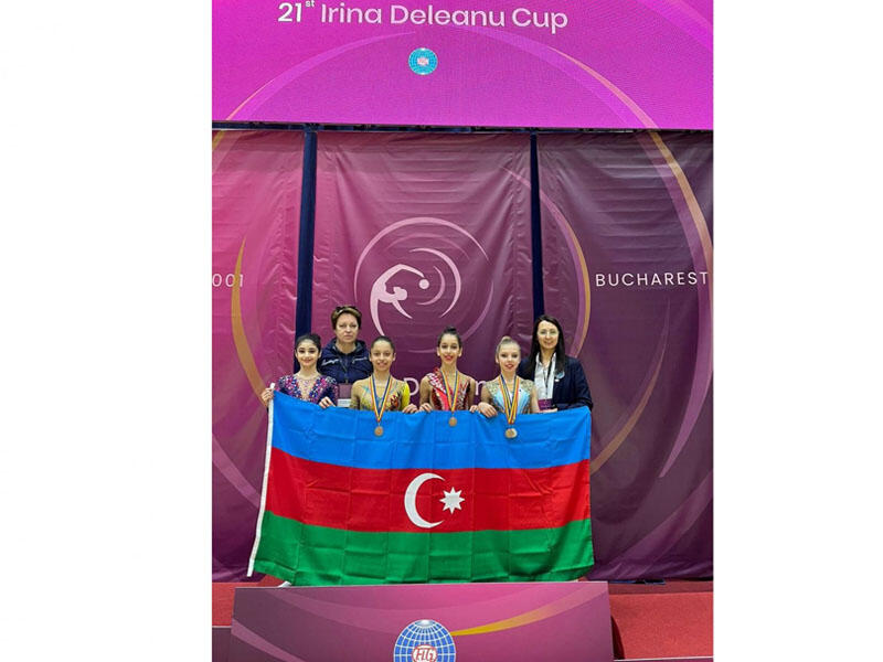 Gimnastlarımız beynəlxalq turnirdən bir neçə medalla qayıdırlar