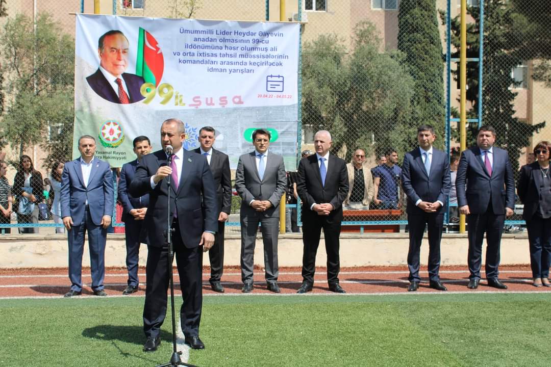 Yasamal rayonunda idman yarışlarına yekun vurulub - FOTO