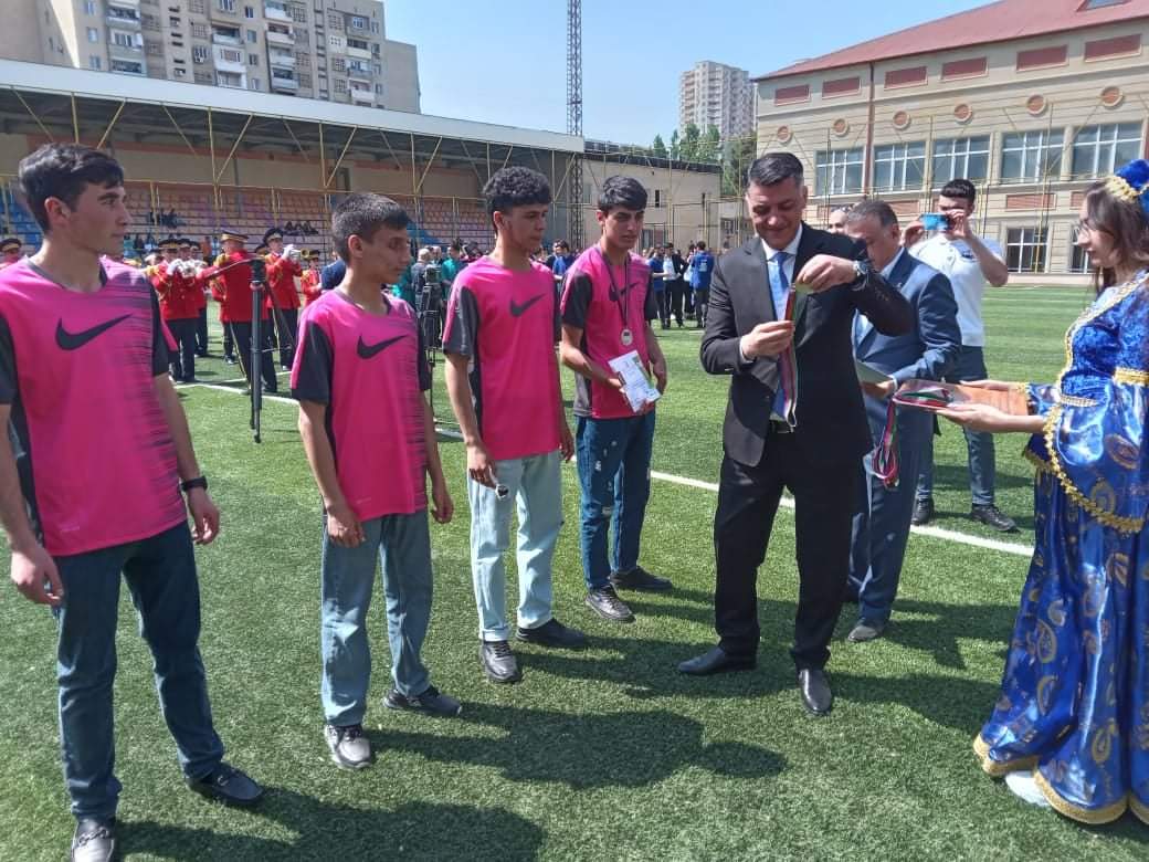 Yasamal rayonunda idman yarışlarına yekun vurulub - FOTO