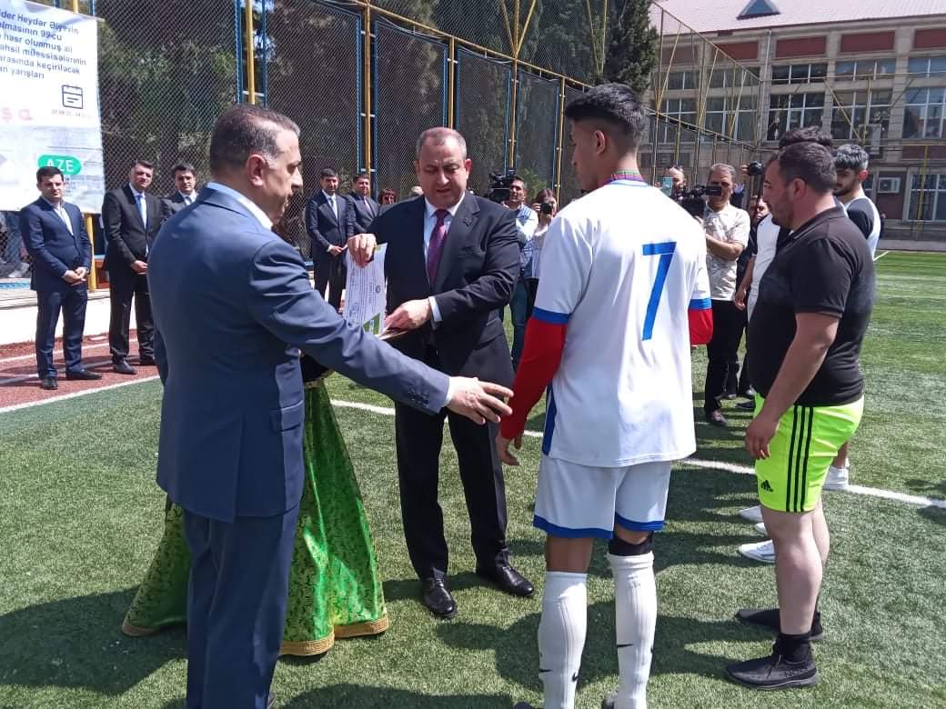 Yasamal rayonunda idman yarışlarına yekun vurulub - FOTO