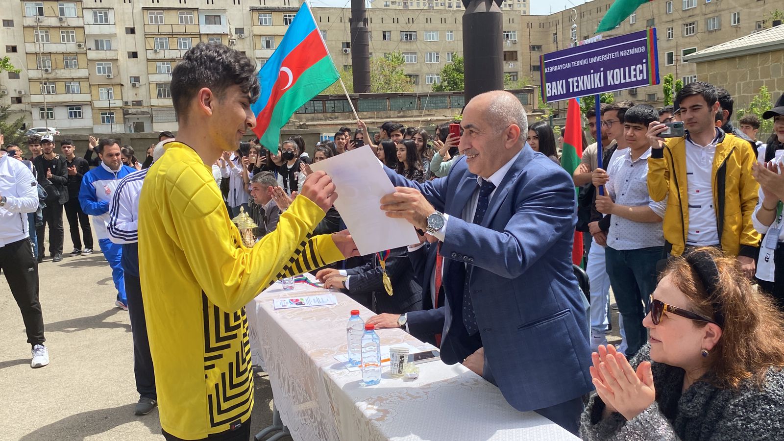 Bakı Texniki Kollecinin komandası mini futbol turnirinin qalibi oldu&nbsp;