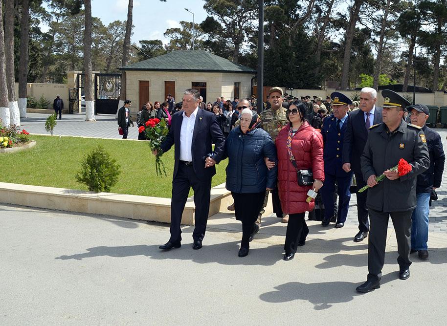 Milli Qəhrəman İlqar Mirzəyevin xatirəsi anılıb - FOTOLAR