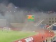 Qazaxıstanda matç zamanı stadionun dam örtüyü uçdu - VİDEO