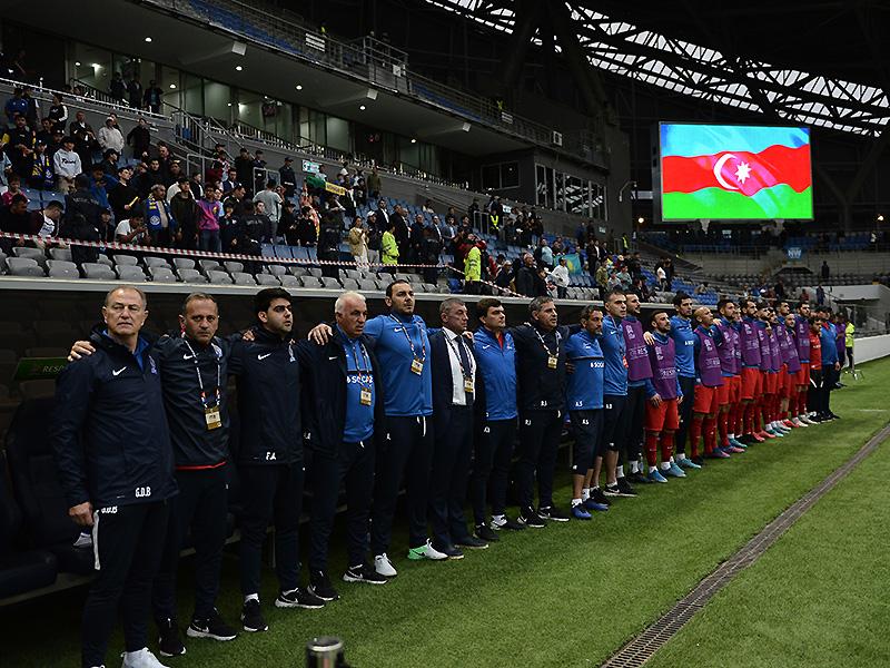 Millətlər Liqası: Azərbaycan yığması Qazaxıstana məğlub olub - VİDEO / FOTLAR