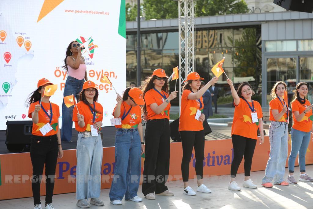 Bakıda Peşələr Festivalının bağlanış mərasimi keçirilib - FOTOLAR