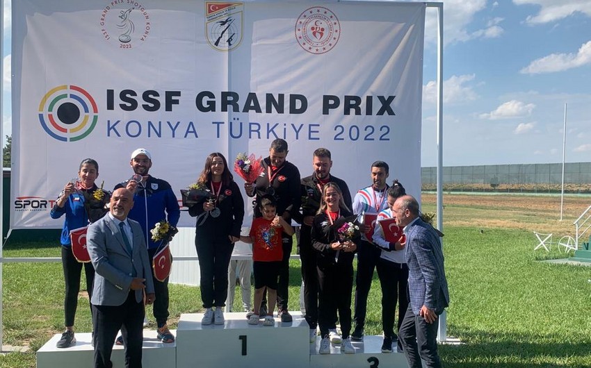 Stend atıcılarımız beynəlxalq yarışda bürünc medal qazanıb - FOTOLAR