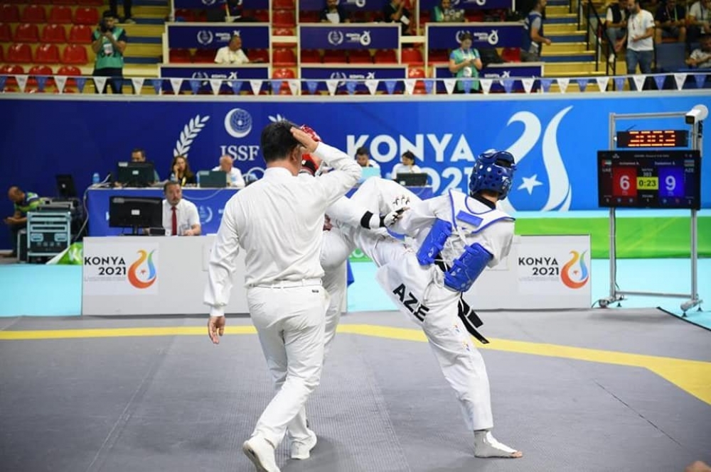 Konya-2021: Taekvondoçularımız günü 3 medalla başa vurdular