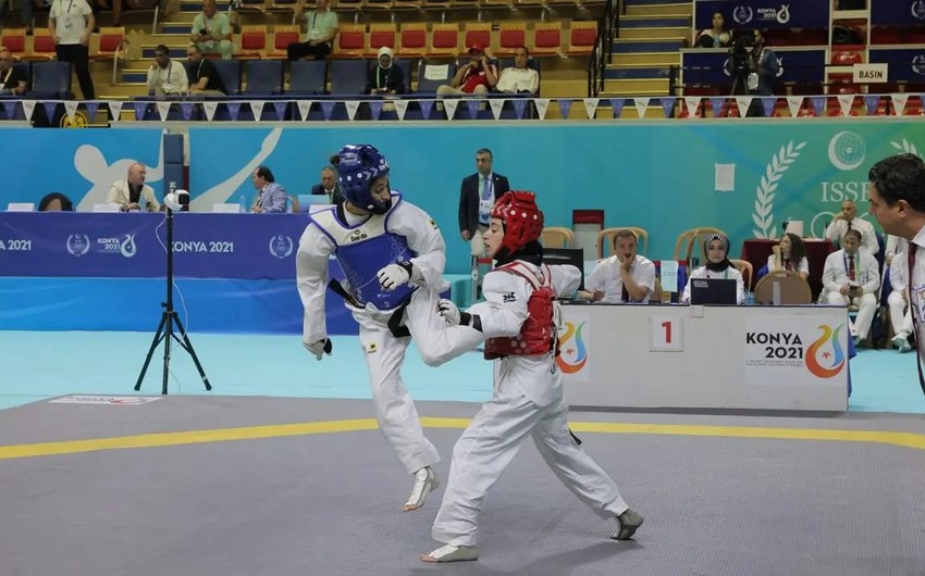 Taekvondoçumuz Konya-2021-in bürünc medalını təmin edib