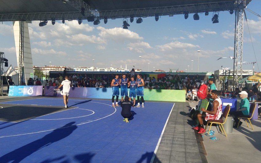 Konya-2021: Basketbolçularımız 1/4 finalda 