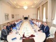 Konya-2021-in gümüş mükafatçısı olmuş qadın həndbolçularla görüş keçirilib