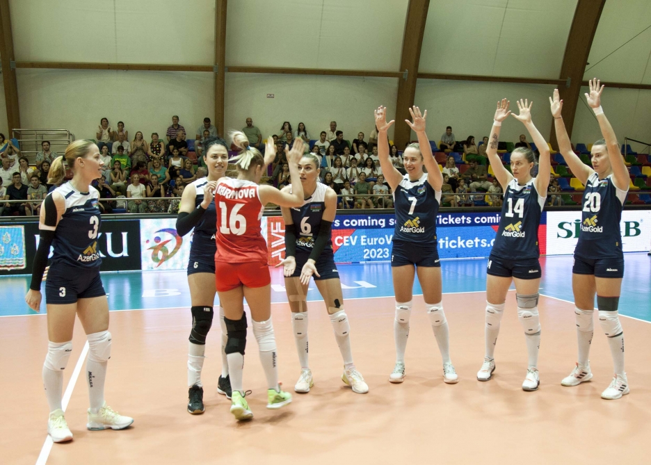 Voleybol millimiz Mariborda Sloveniyaya məğlub oldu