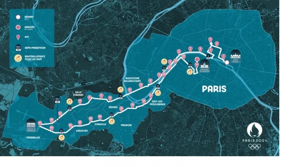 Paris Olimpiadasının marafon marşrutu müəyyənləşdi&nbsp;