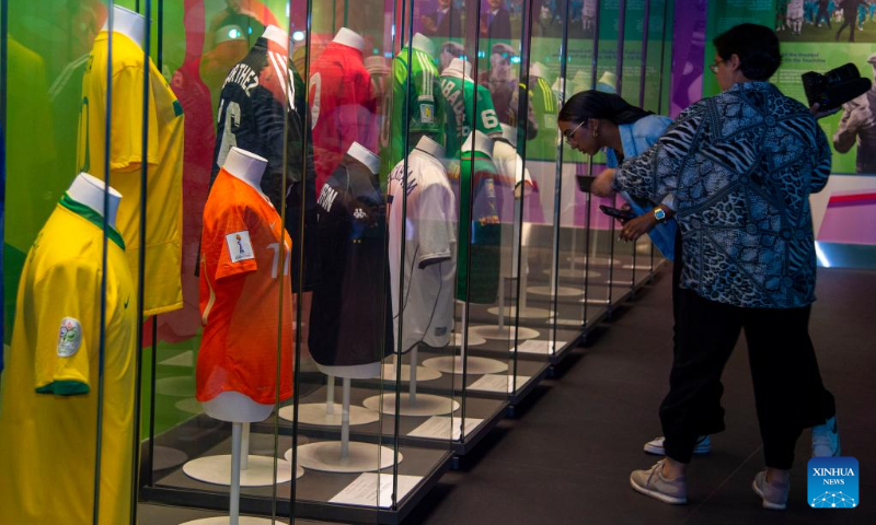 Dohada &laquo;Futbol dünyası&raquo; sərgisi açılıb&nbsp; - FOTO