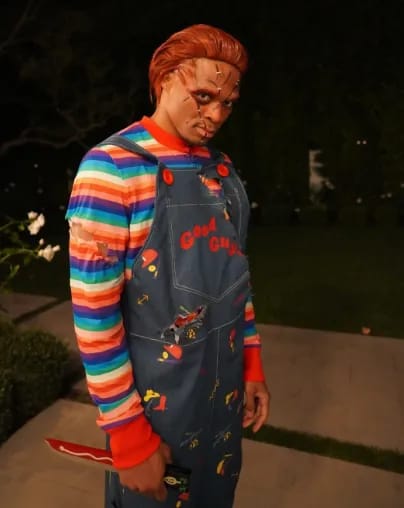 Halloweeni qeyd edən məşhurlar - FOTO