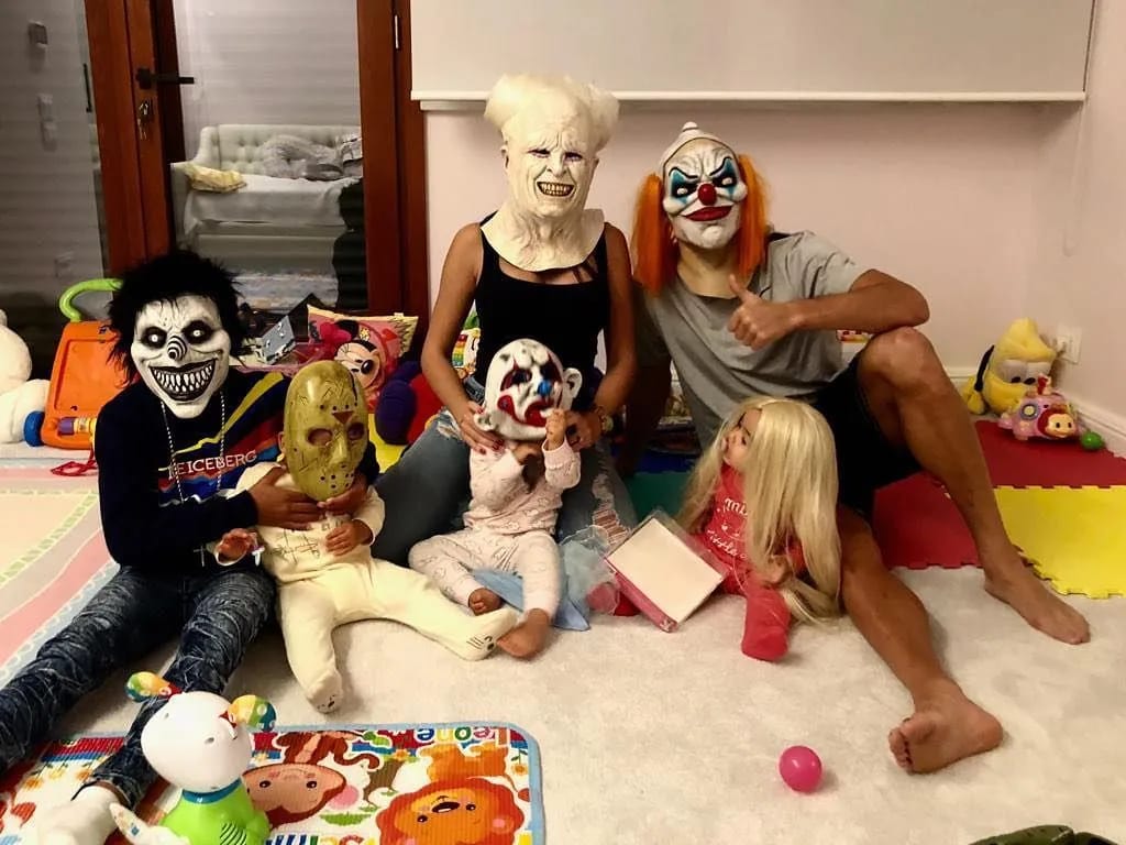 Halloweeni qeyd edən məşhurlar - FOTO