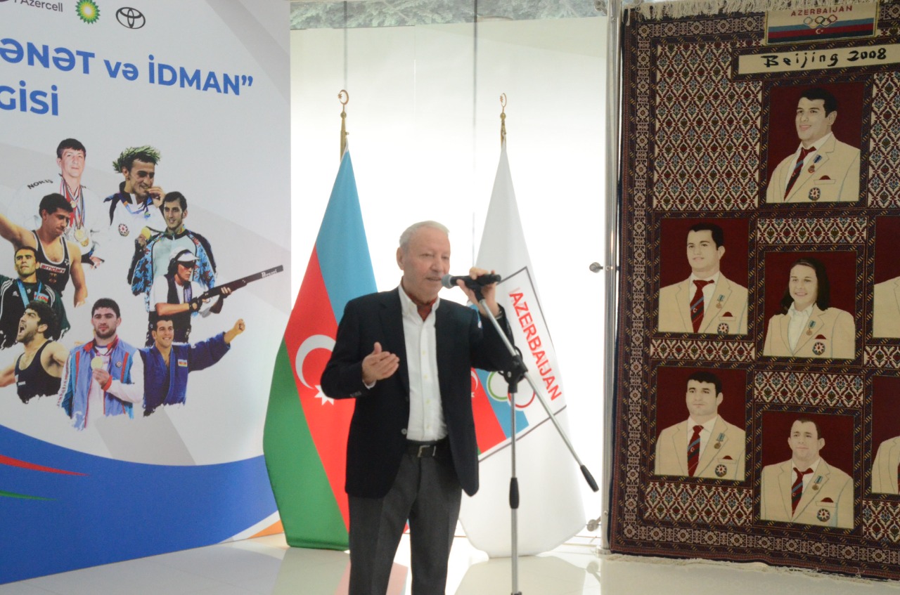 MOK-un 30 illik yubileyinə həsr olunmuş “Olimpiya, incəsənət və idman” adlı sərginin açılış mərasimi keçirilib - FOTO