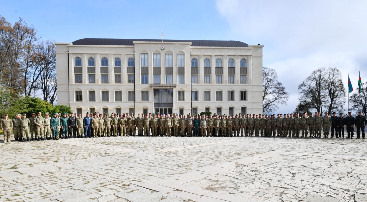 Prezident İlham Əliyev Zəfər Günü münasibətilə Şuşada təşkil olunan tədbirdə iştirak edib&nbsp;