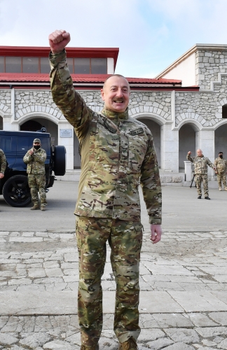 Prezident İlham Əliyev Zəfər Günü münasibətilə Şuşada təşkil olunan tədbirdə iştirak edib&nbsp;