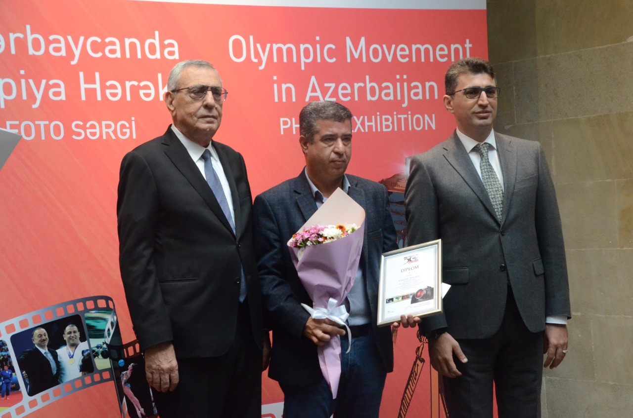 “Azərbaycanda Olimpiya Hərəkatı” mövzusunda keçirilən foto müsabiqəsinin qaliblərinin mükafatlandırılıb
