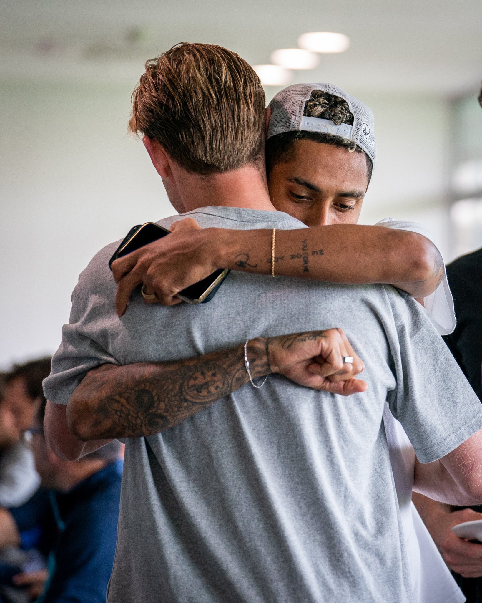 "Barselona" futbolçuları bir-birilə vidalaşdılar - FOTO