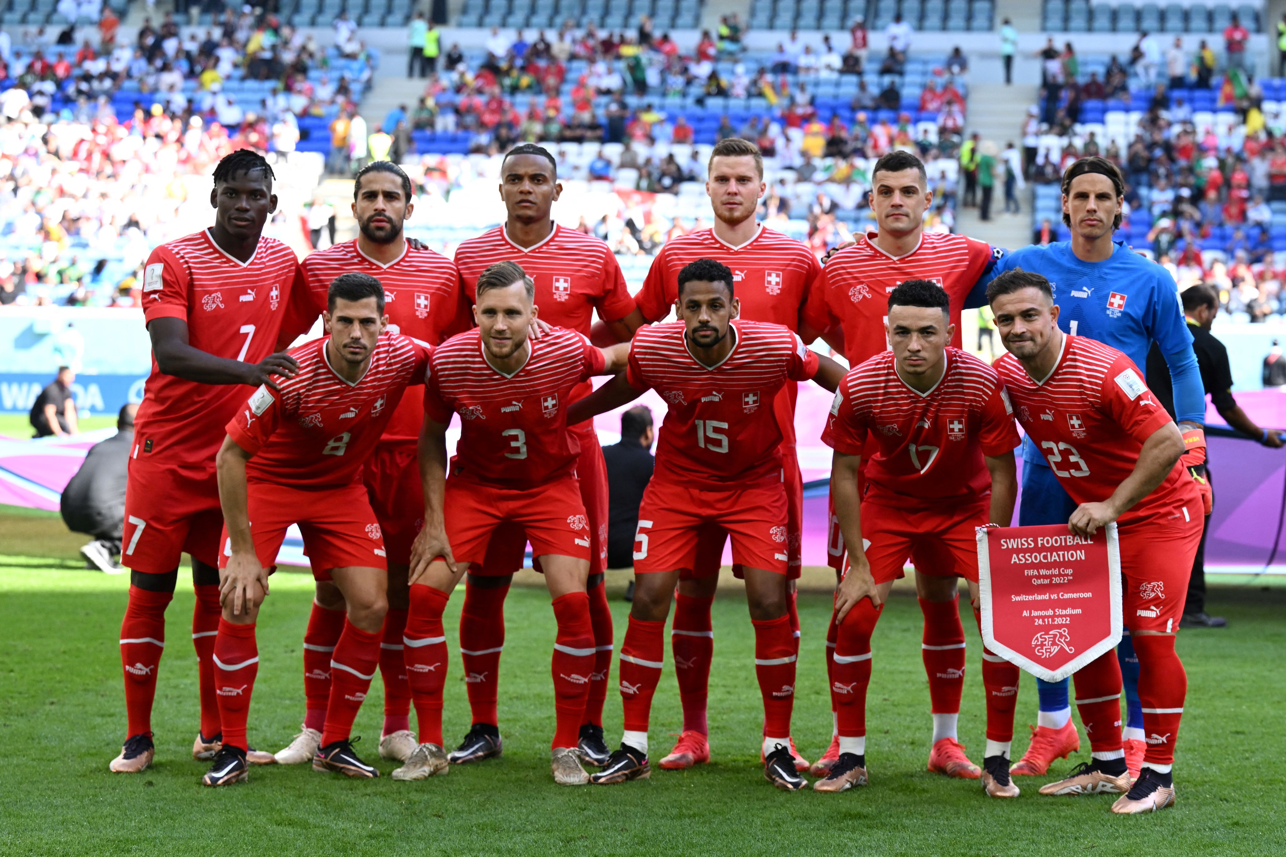 Kamerun əsilli futbolçu İsveçrə yığması qələbə qazandırdı - FOTO