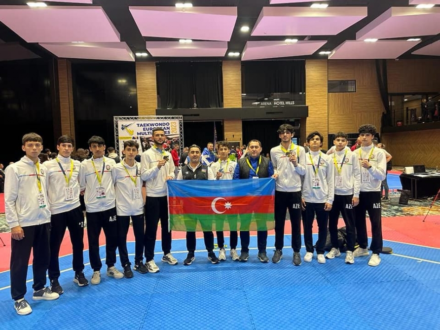 Gənc taekvondoçularımızdan Sarayevoda üç medal