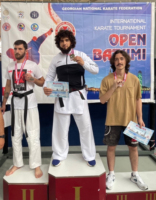 Karateçimiz beynəlxalq turnirin qalibi oldu