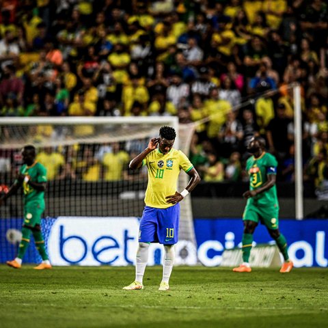 Seneqal Lissabonda Braziliyadan güclü oldu - Foto