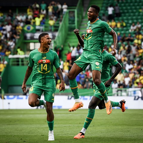 Seneqal Lissabonda Braziliyadan güclü oldu - Foto