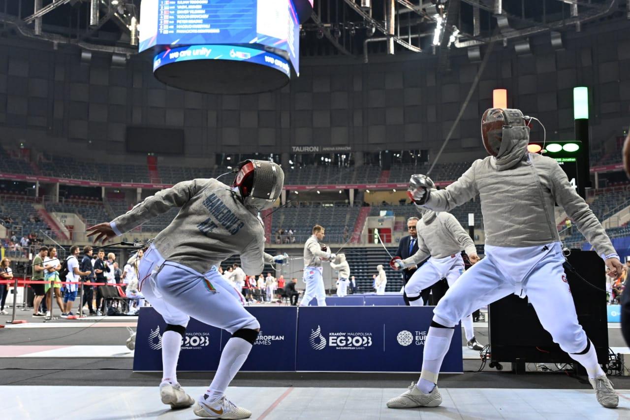 III Avropa Oyunları: sablyaçılarımız mübarizəni dayandırdılar - FOTO/VIDEO