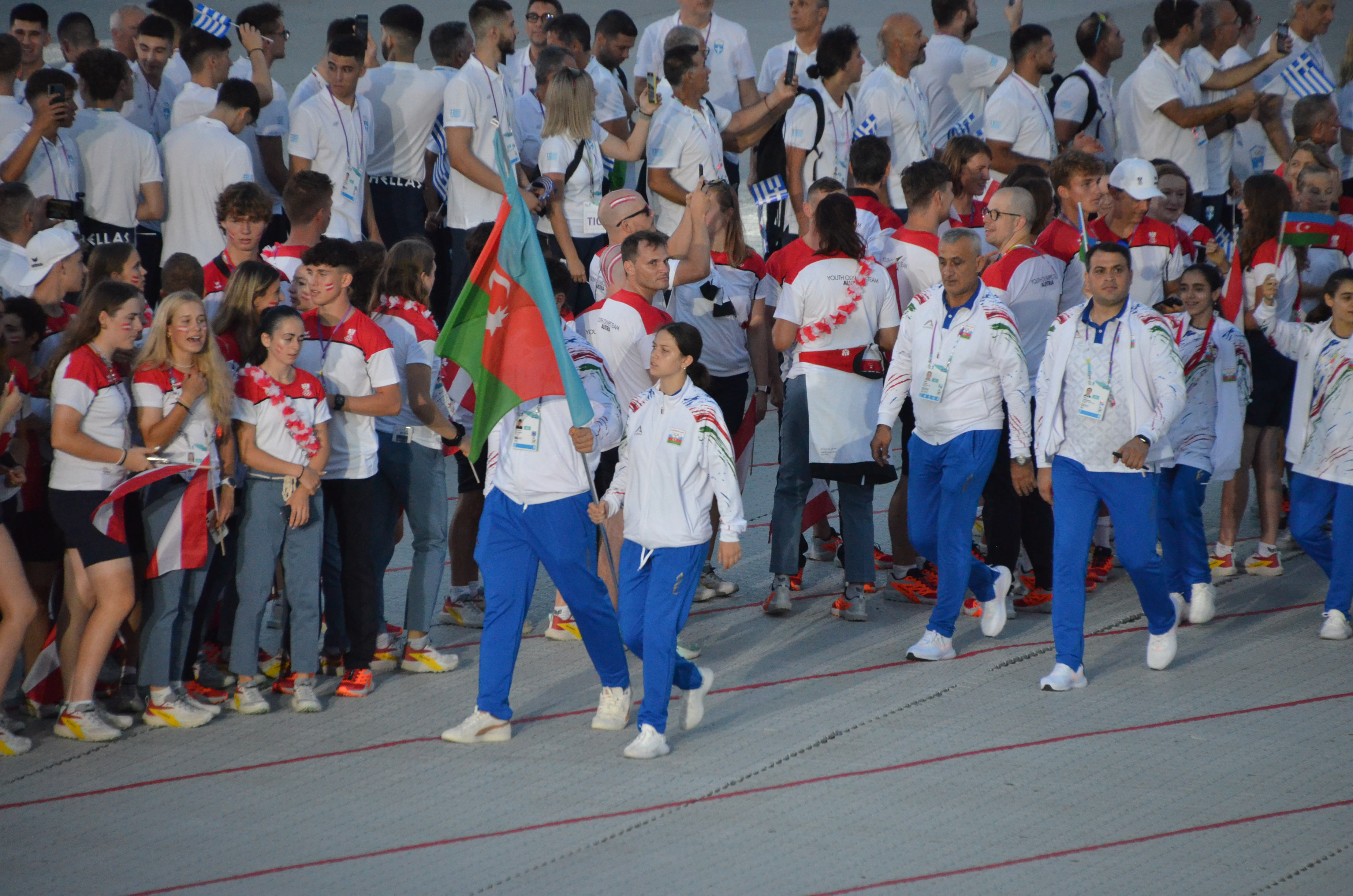 Mariborda XVII Avropa Gənclər Olimpiya Festivalının açılış mərasimi keçirilib - FOTO