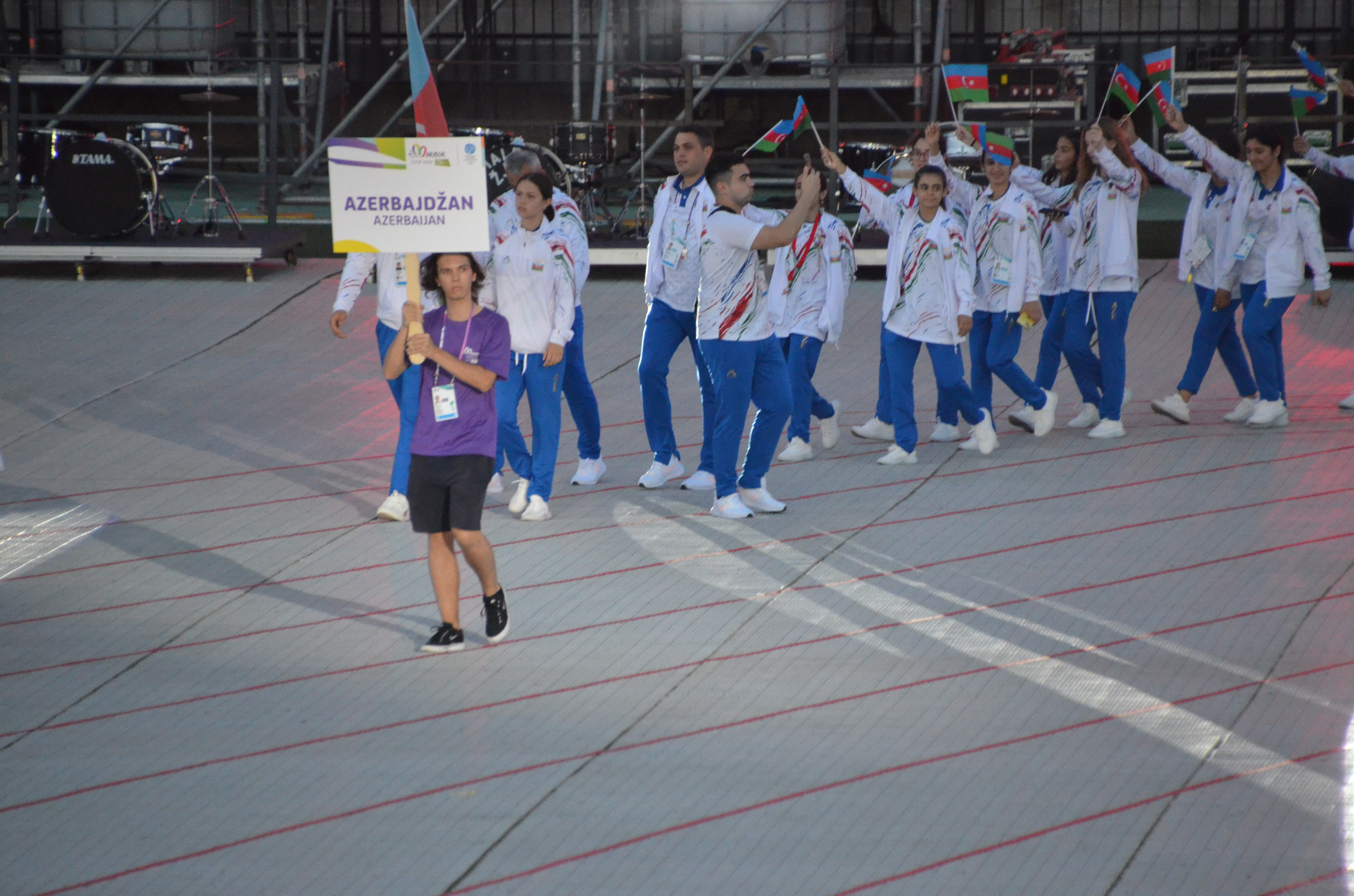 Mariborda XVII Avropa Gənclər Olimpiya Festivalının açılış mərasimi keçirilib - FOTO