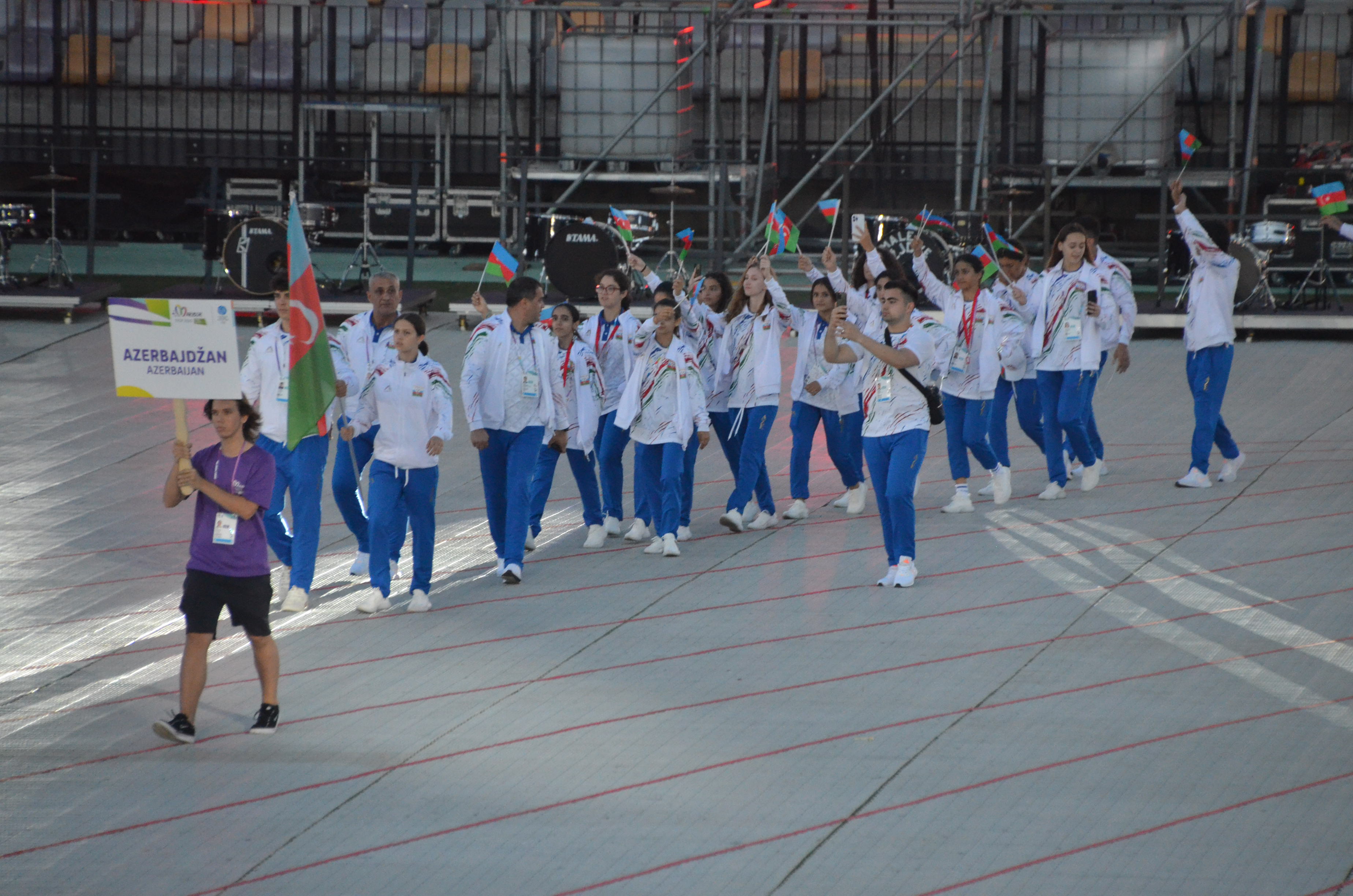 Mariborda XVII Avropa Gənclər Olimpiya Festivalının açılış mərasimi keçirilib - FOTO