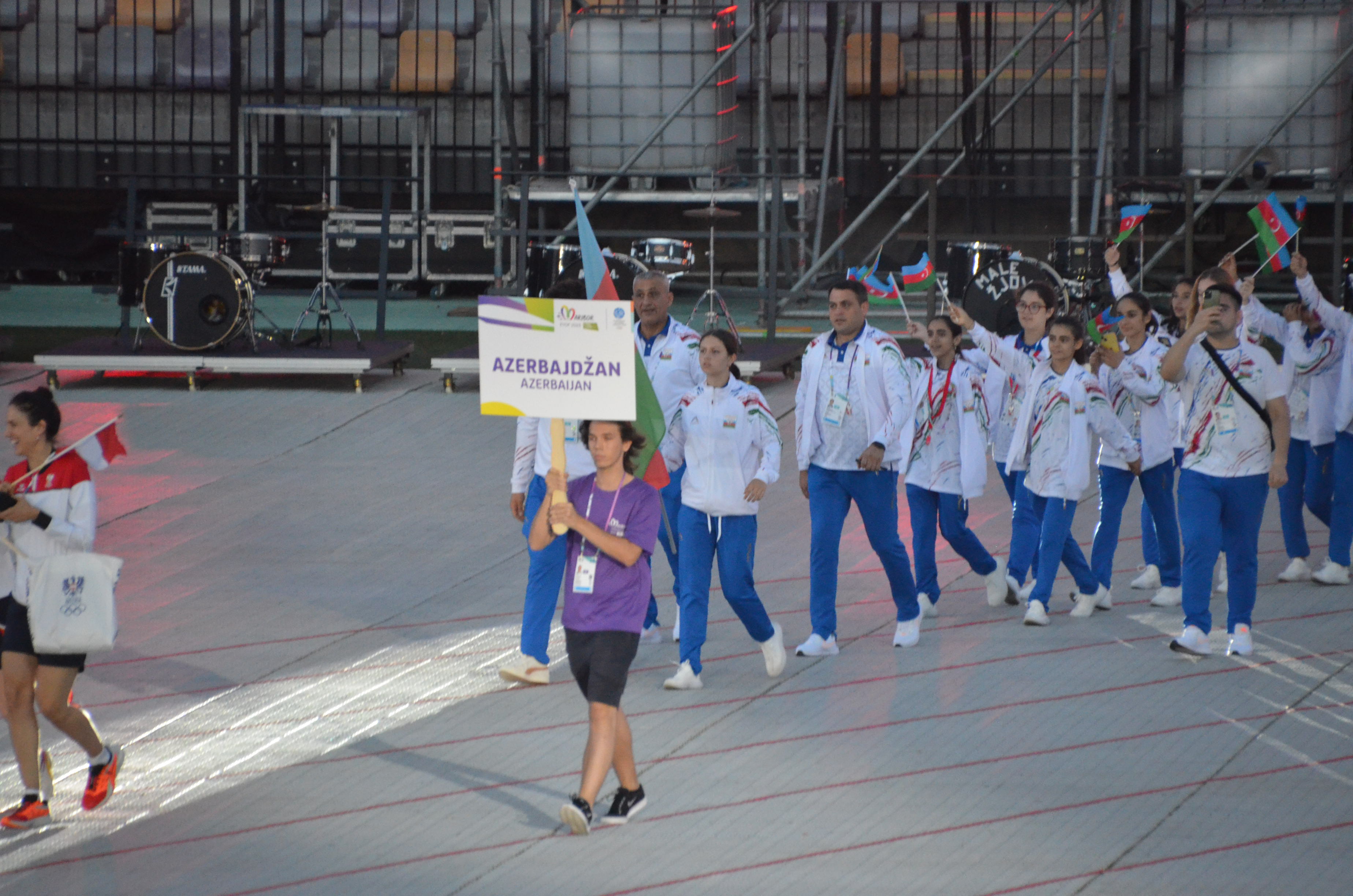 Mariborda XVII Avropa Gənclər Olimpiya Festivalının açılış mərasimi keçirilib - FOTO