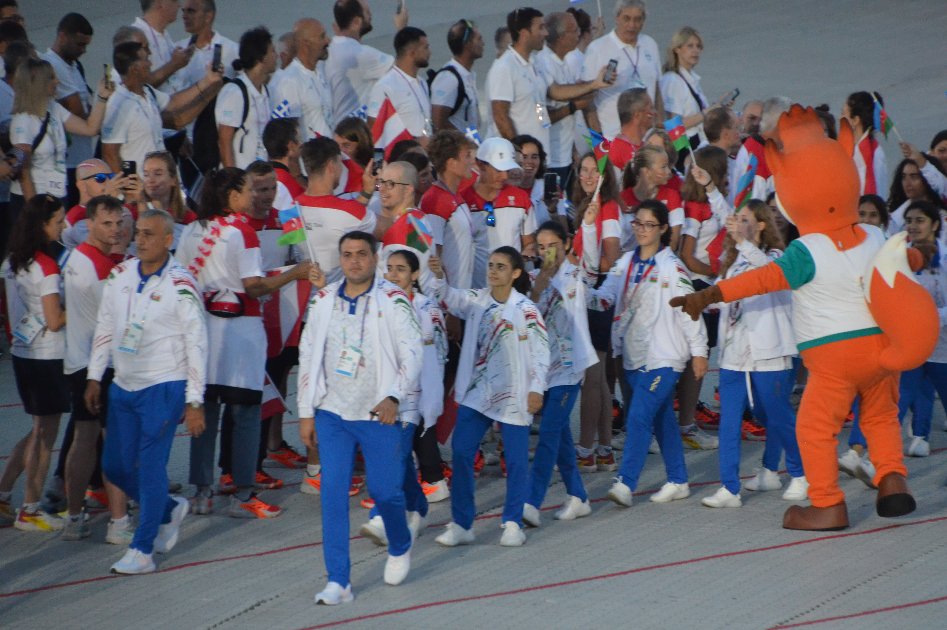 Mariborda XVII Avropa Gənclər Olimpiya Festivalının açılış mərasimi keçirilib - FOTO