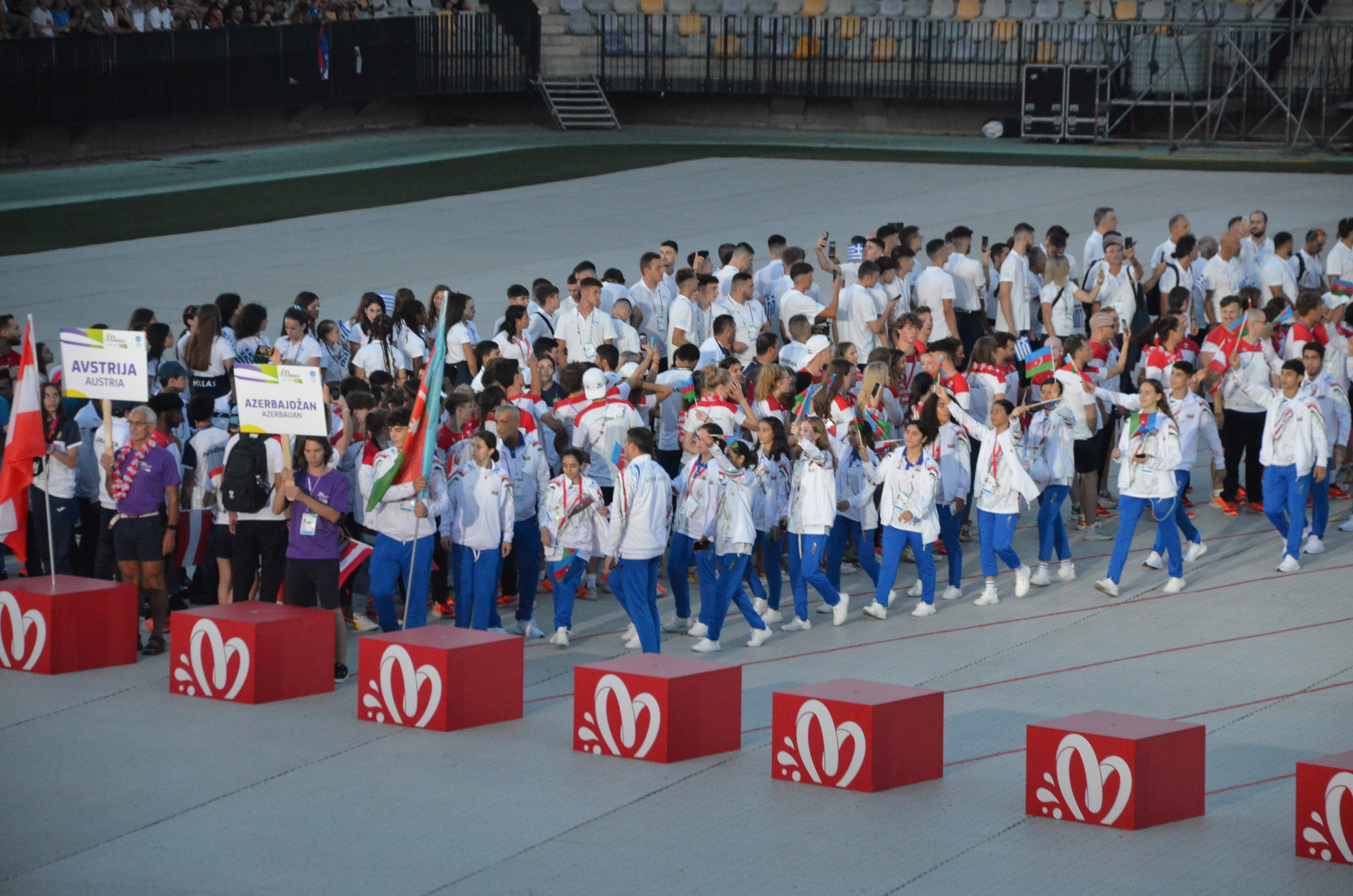 Mariborda XVII Avropa Gənclər Olimpiya Festivalının açılış mərasimi keçirilib - FOTO