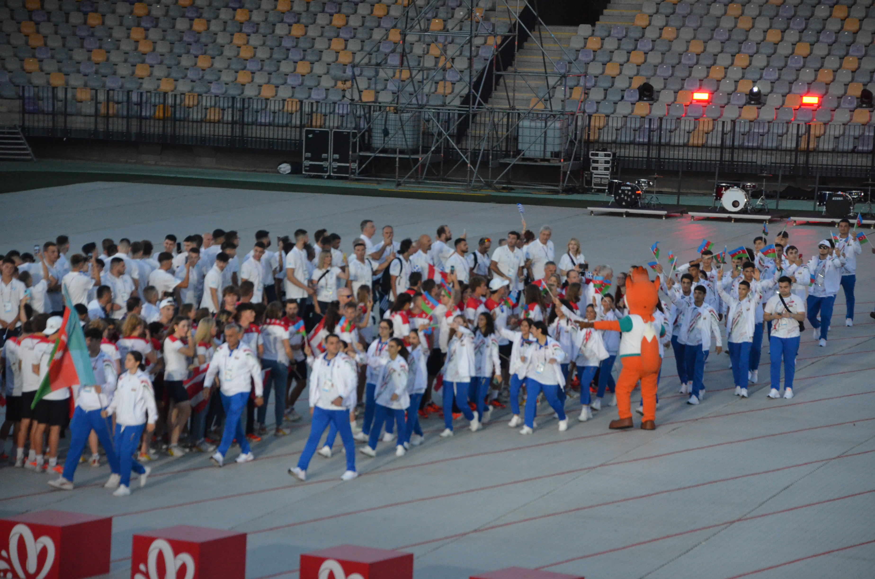 Mariborda XVII Avropa Gənclər Olimpiya Festivalının açılış mərasimi keçirilib - FOTO