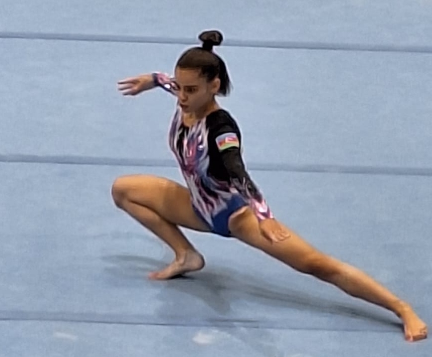 İdman gimnastlarımız Olimpiya Festivalında çıxış ediblər - FOTO