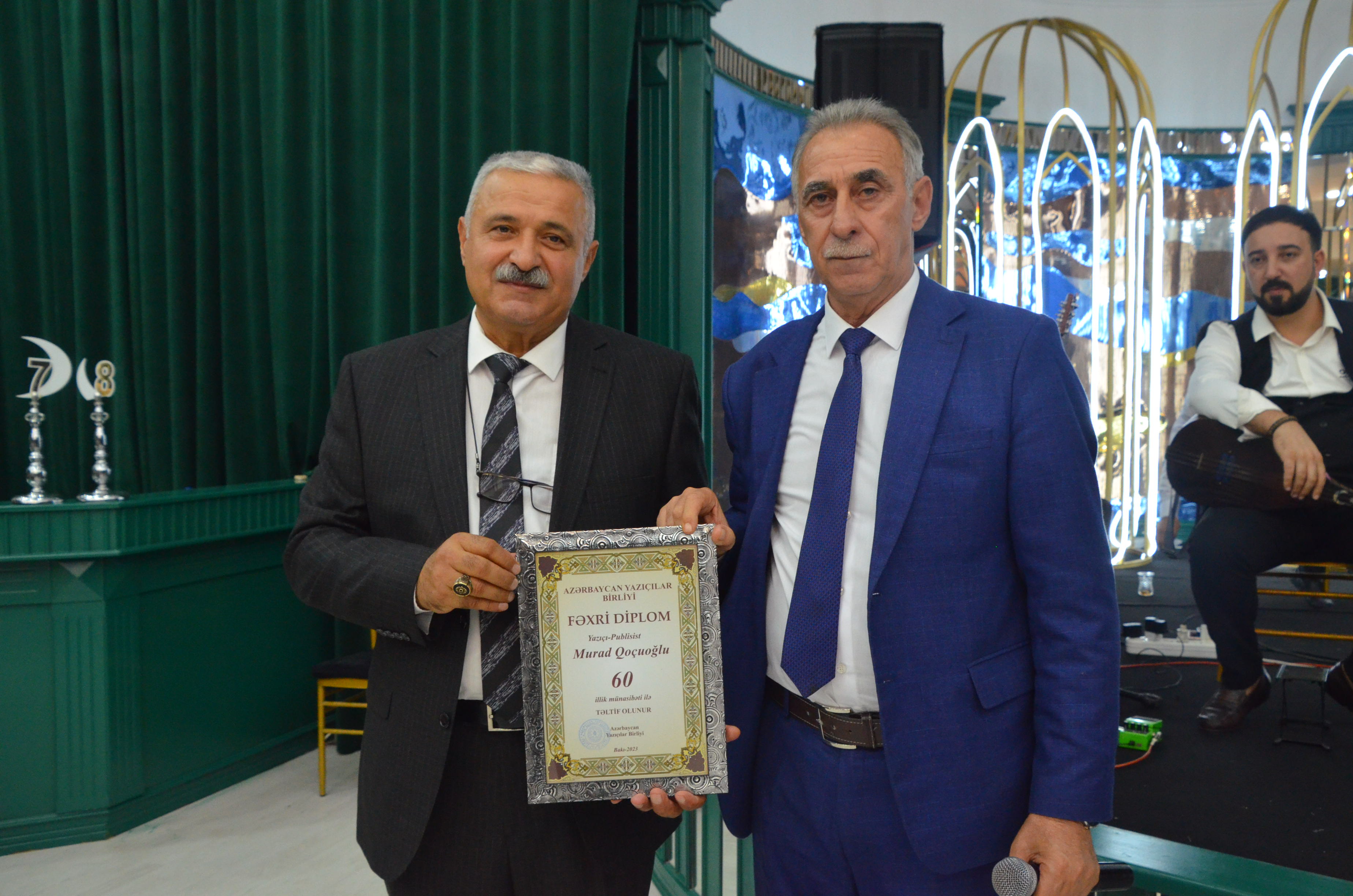 Əməkdar jurnalist Murad Fərzəliyevin 60 illik yubileyi qeyd olunub &nbsp;