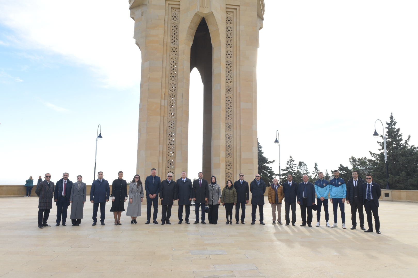 Atletika üzrə yeni məşq bazasının açılışı olub - FOTO