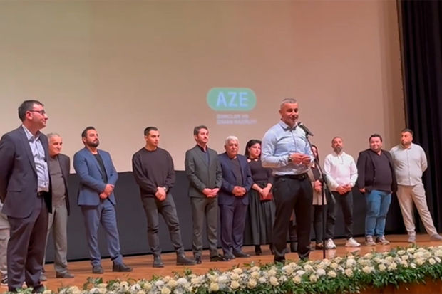 Qurban Qurbanova həsr olunmuş filmin təqdimat mərasimi keçirilib