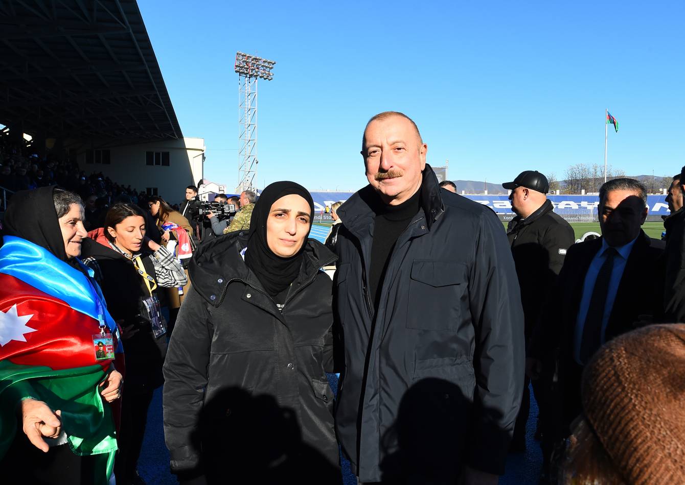 Xankəndi: tarixi futbol oyunu zamanı ən yaddaqalan fotolar