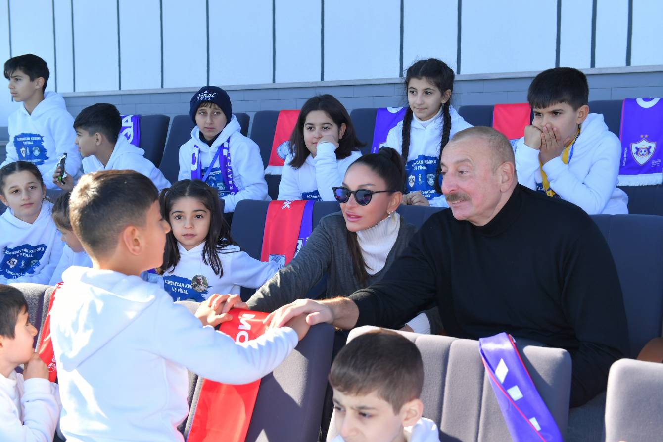 Xankəndi: tarixi futbol oyunu zamanı ən yaddaqalan fotolar