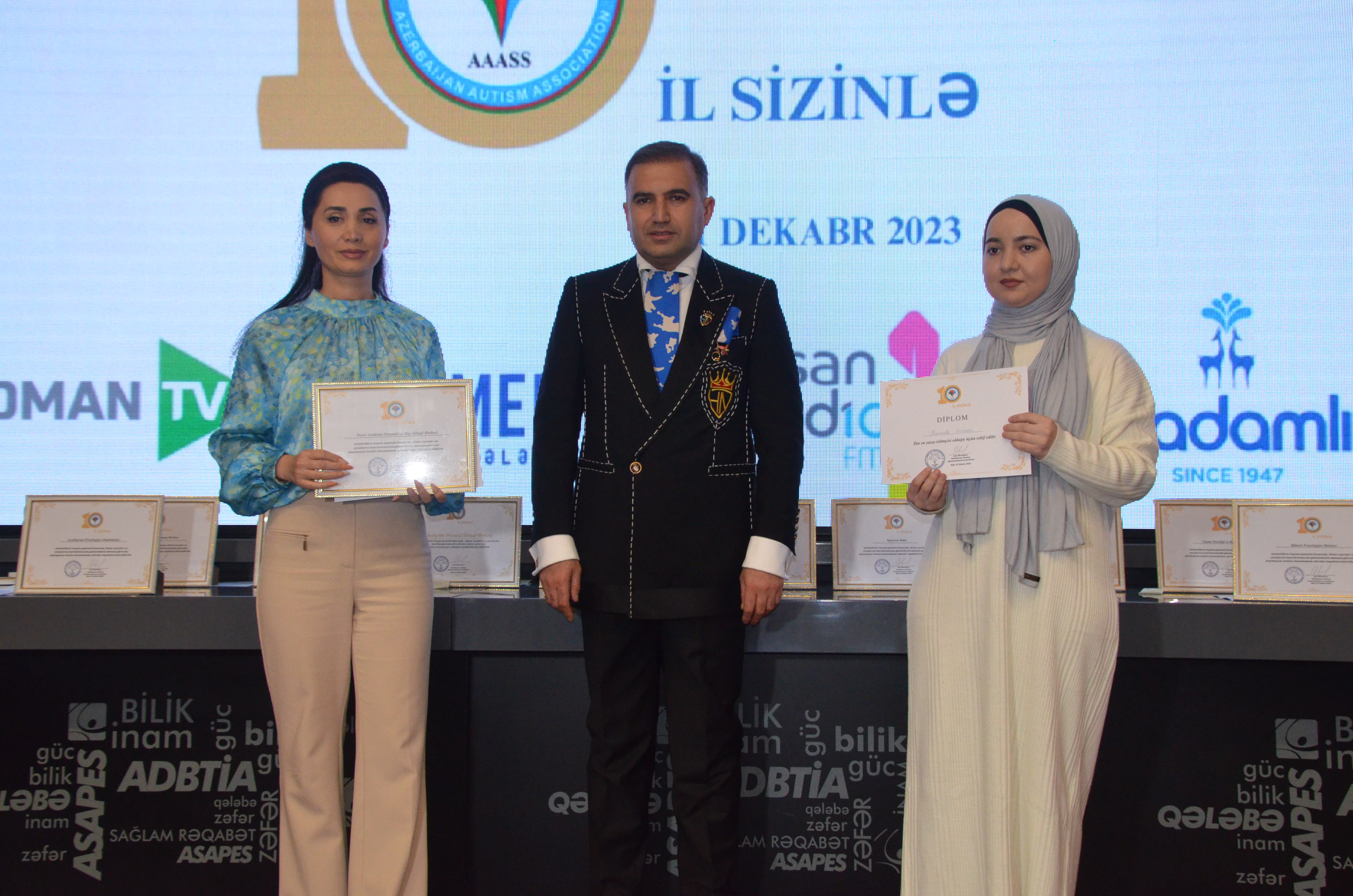 Azərbaycan Autizm Assosiasiyasının 10 illik yubileyi münasibəti ilə tədbir keçirilib - FOTO